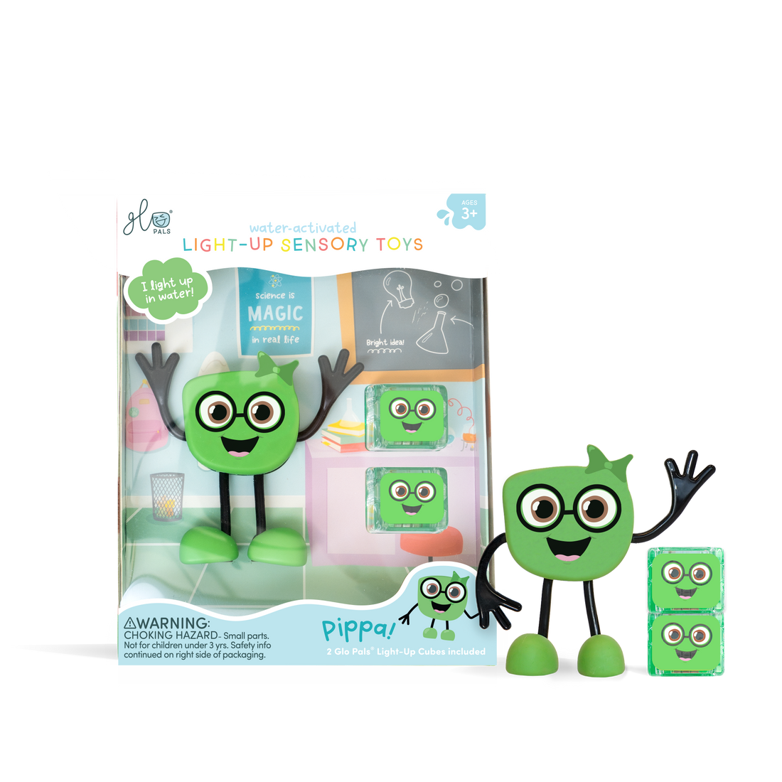GloPals Character & 2 Cube set