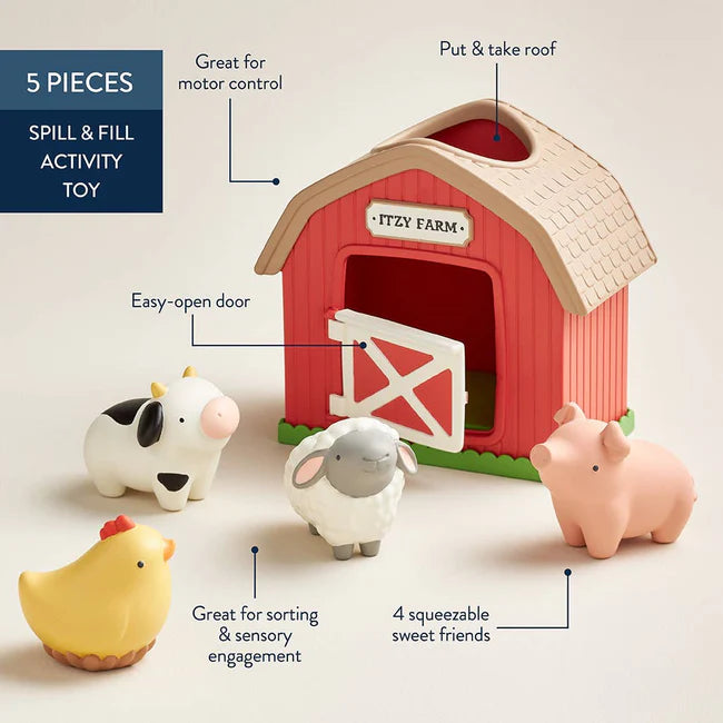 Itzy Play Barn Spill + Fill Activity