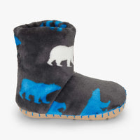 Polar Bear Silhouette Slippers