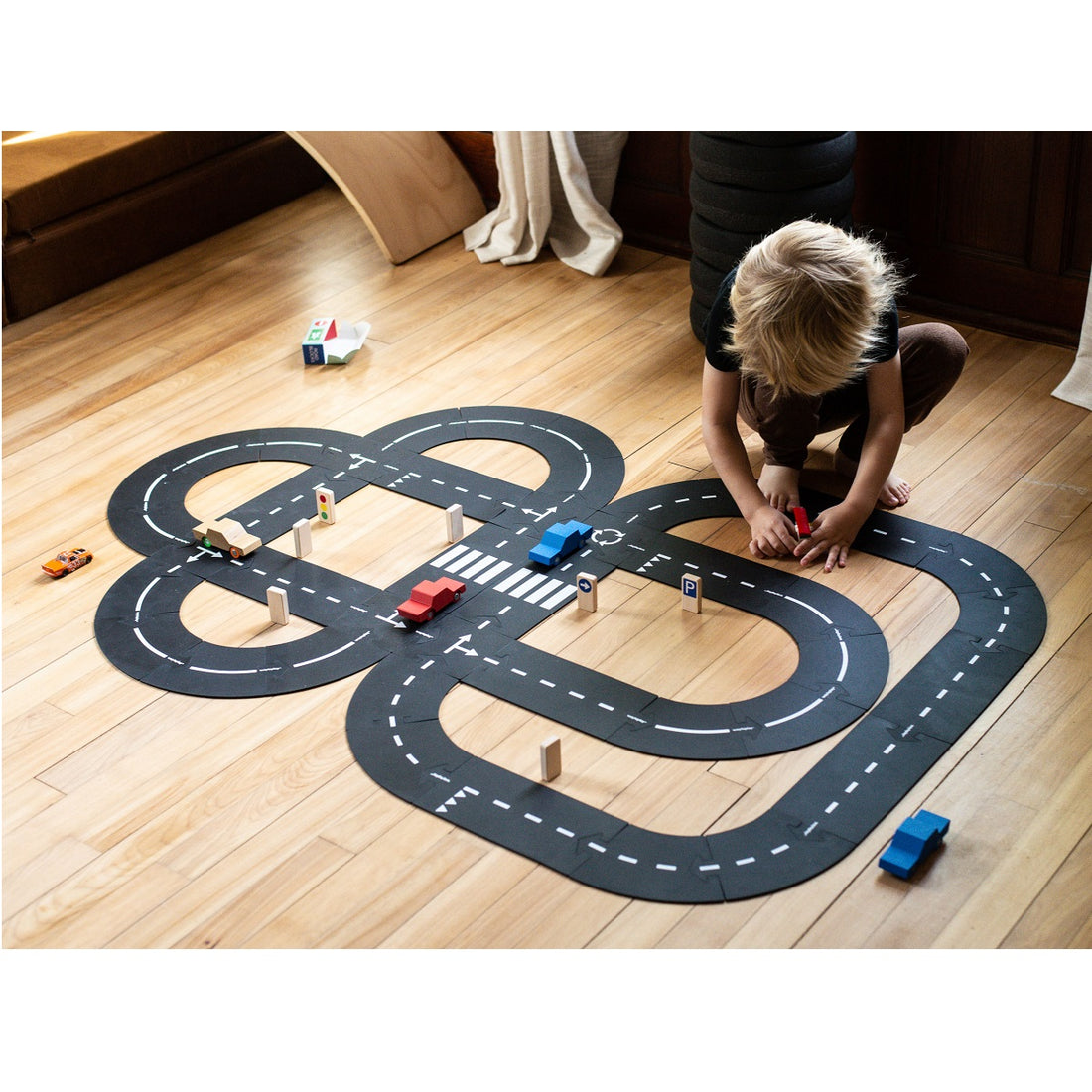 Road Blocks & Traffic Signs