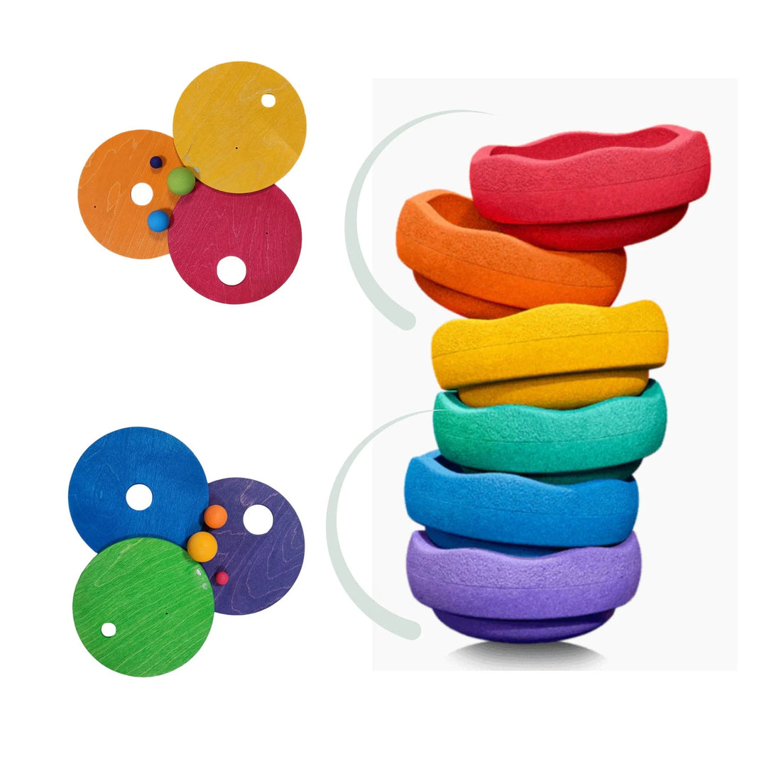 Grimm's x Stapelstein Rolling Discs