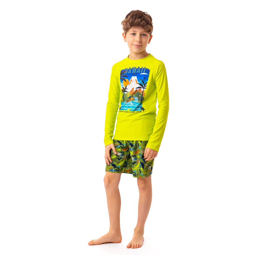 Long Sleeve Rashguard Shirt (12M-14Y)