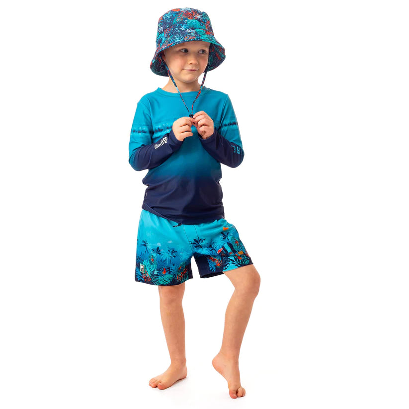 Long Sleeve Rashguard Shirt (12M-14Y)