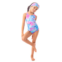 One Piece Sleeveless Swimsuit (2-10Y)