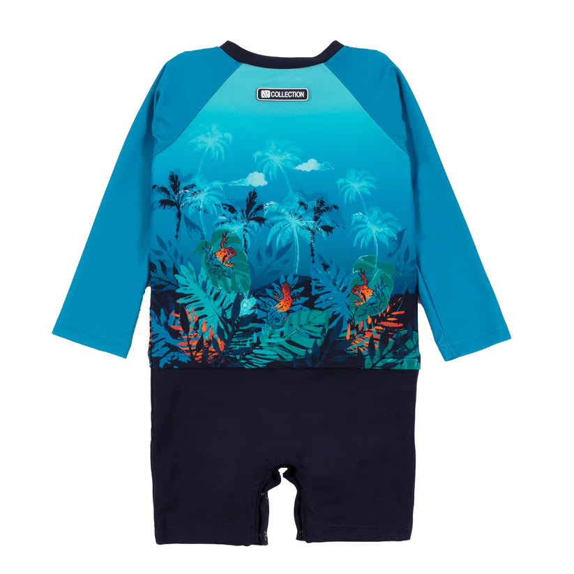 One Piece Long Sleeve Swimsuit (6/9M-4Y)