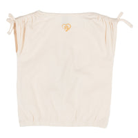 Girls Ivory Floral Top