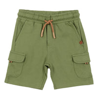 Boys Green Bermuda Short