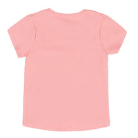 Girls Pink Print Top