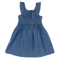 Girls Stretch Denim Dress