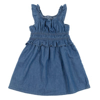 Girls Stretch Denim Dress