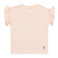 Girls Ruffled Sleeved T-Shirt