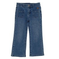 Girls Flared Denim Jeans