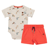 Baby Two Piece Onesie & Short Set