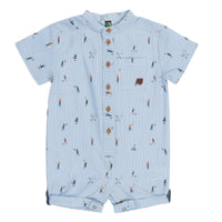 Baby Boys Printed Romper