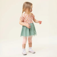 Baby Two Piece Tulle Dress & Pant Set