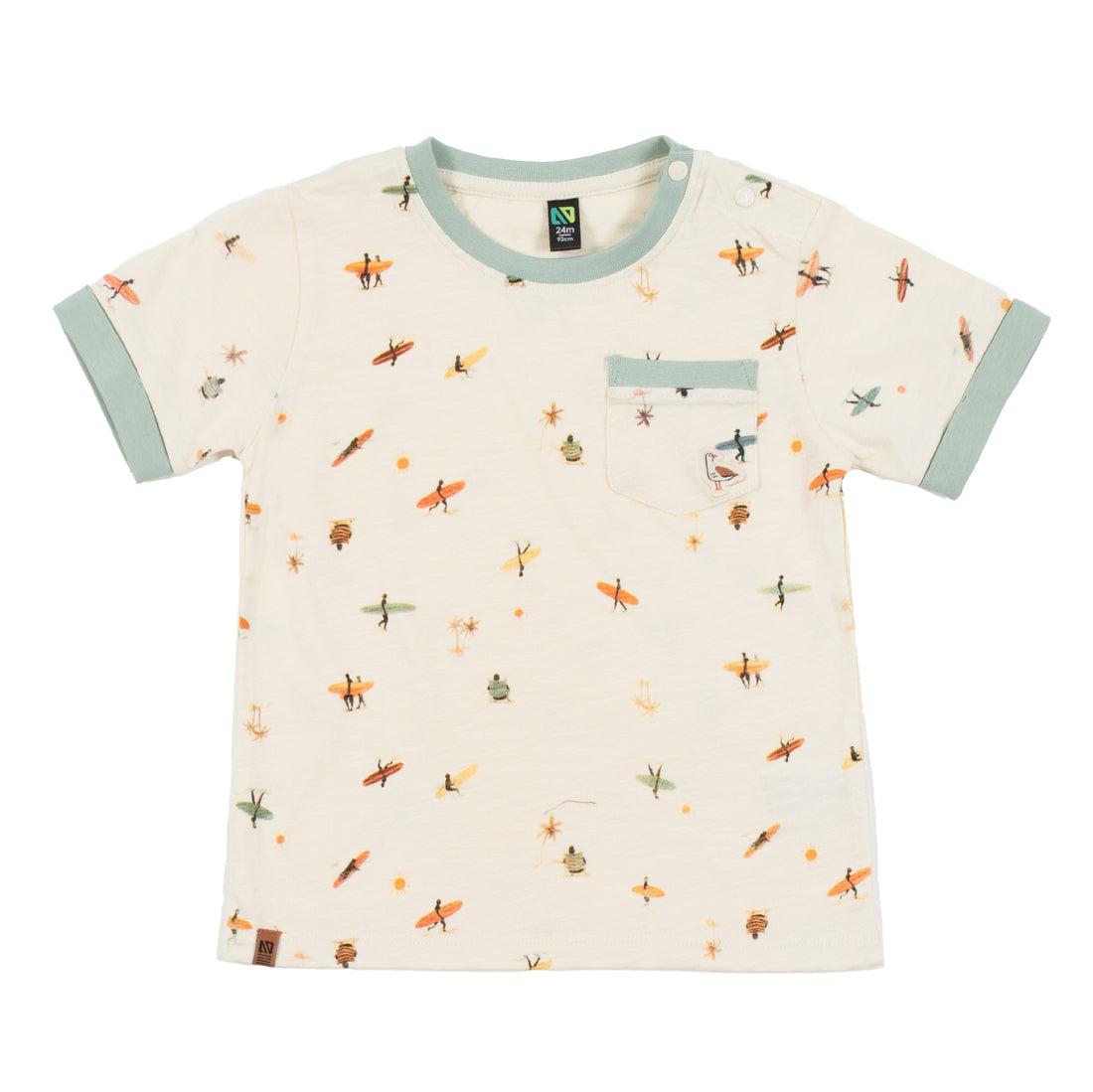 Baby Two Piece Romper & T-Shirt