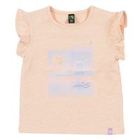 Baby Girls Ruffle Sleeve T-Shirt