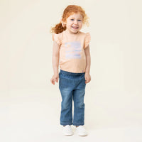 Baby Girls Ruffle Sleeve T-Shirt