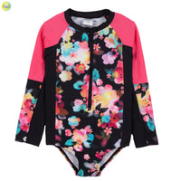 UV One Piece Rashguard Swimsuit