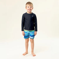 UV Wave Printed Boardshorts