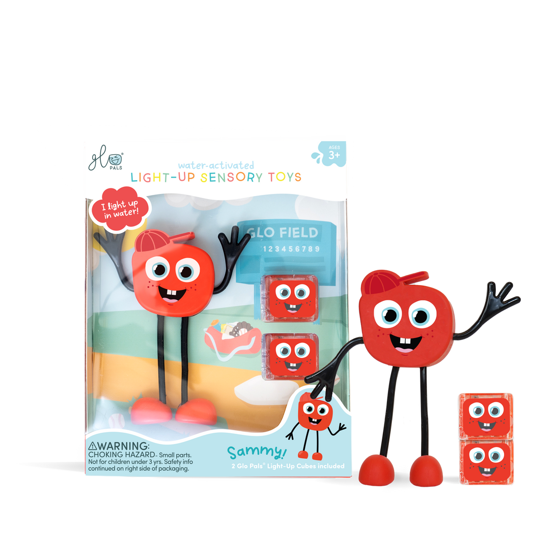 GloPals Character & 2 Cube set