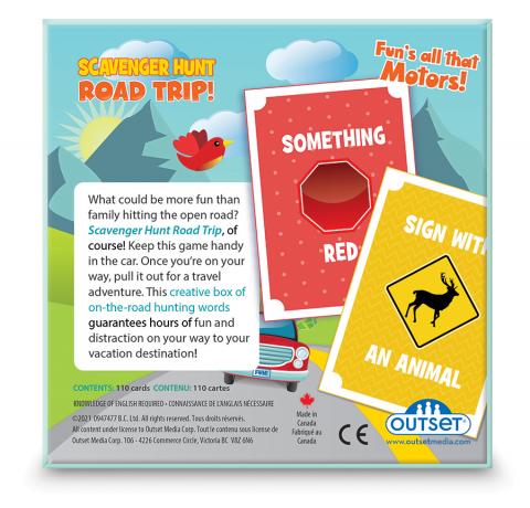 Scavenger Hunt Road Trip - Card Game