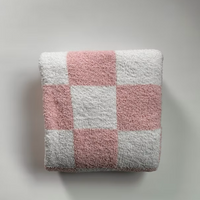 Checkered Plush Blanket