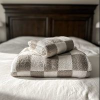 Checkered Plush Blanket