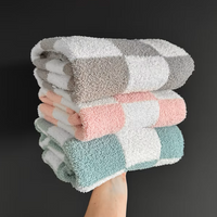 Checkered Plush Blanket