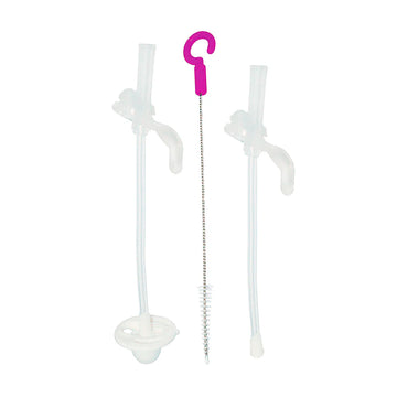Sippy Straw Cup Replacement Straw & Cleaner Pack