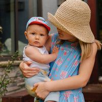 Short Brim Baby Hat