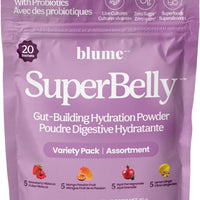 Variety Pack SuperBelly Water Elixirs with Prebiotics