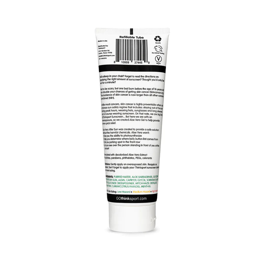 ThinkSport Aloe After Sun Gel 8oz