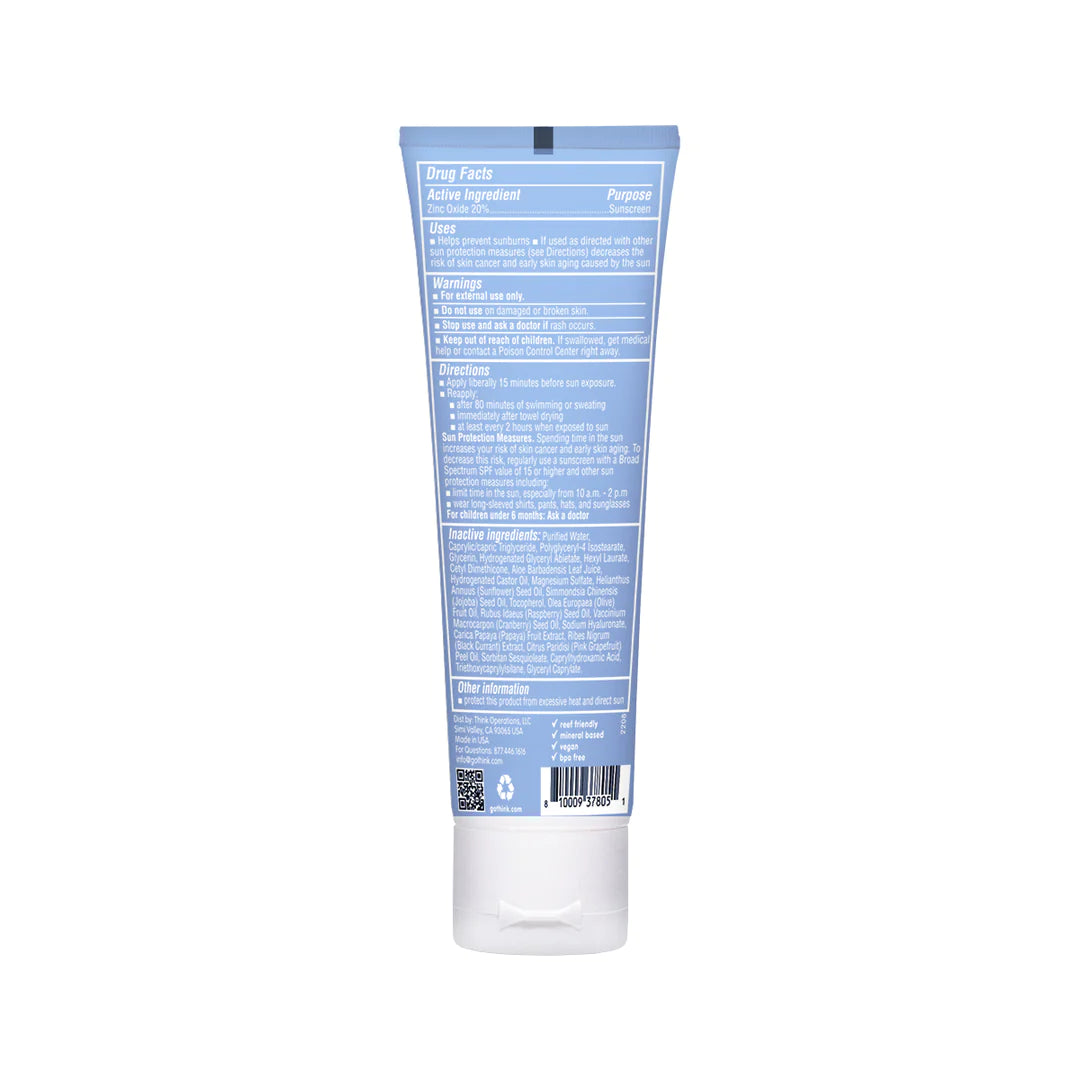 Think Clear Zinc Sunscreen SPF 30