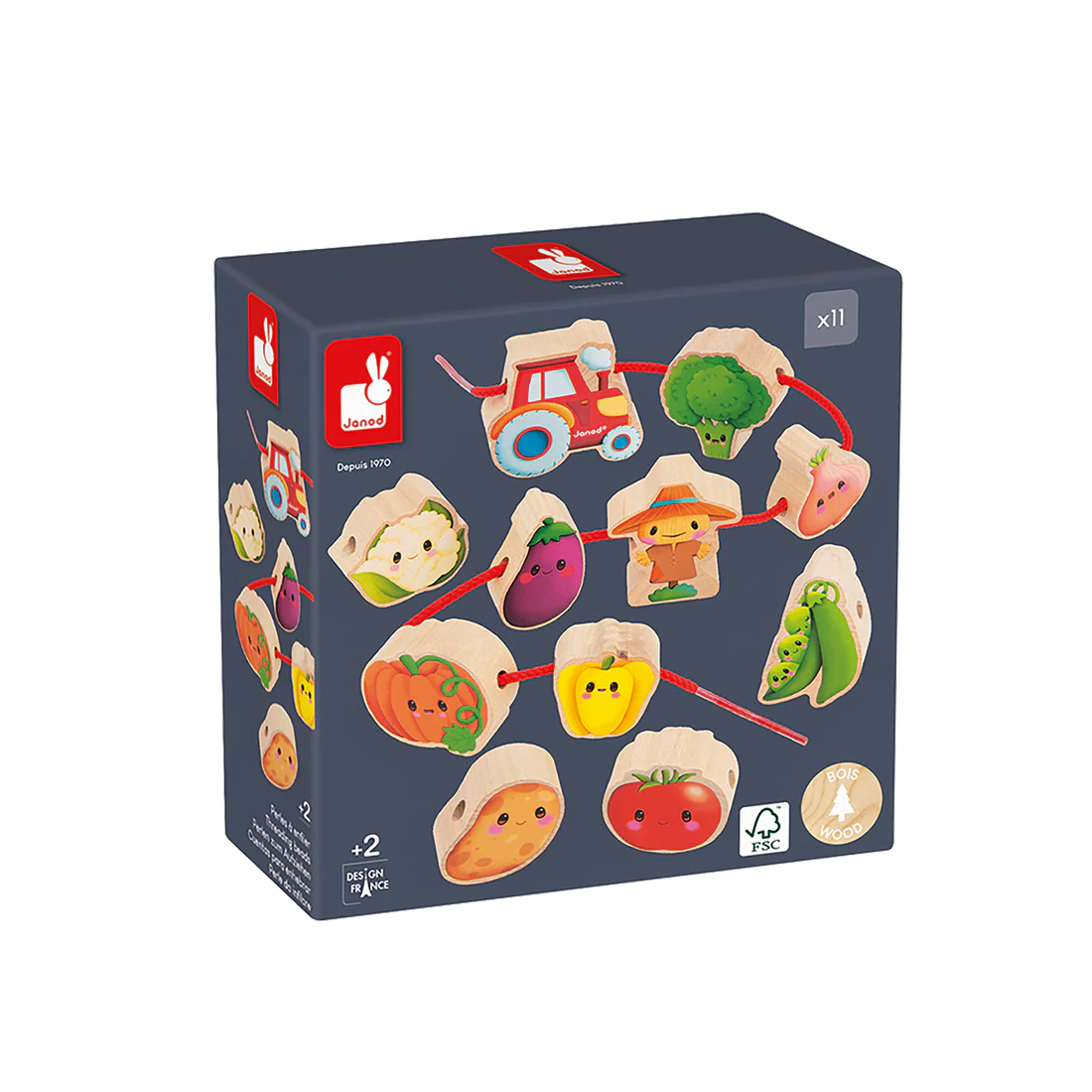 Farm Thread Your Own Vegetables Beads