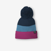 Tricolor Fleece Lined Beanie