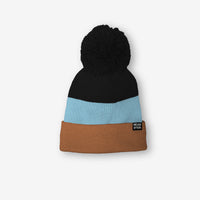 Tricolor Fleece Lined Beanie