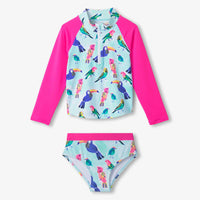 Tropical Birds Rashguard Set