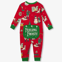 Baby Feeling Frosty Christmas Union Suit