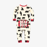 Black Bear Bum One-Piece Pajamas – Baby