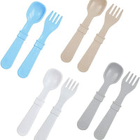 Utensil Set - 4 Forks & 4 Spoons