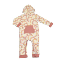 Bamboo Fleece Hooded Romper