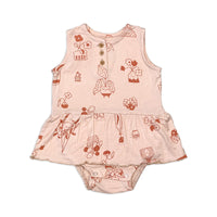 Bamboo Skirt Bodysuit