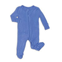 Bamboo Footed Sleeper - 2 Way Zipper