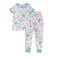Silkberry Bamboo Short Sleeve 2 pc Pajama Set