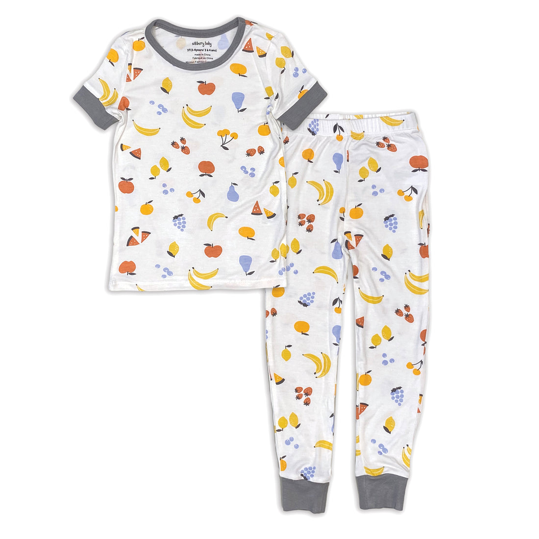 Silkberry Bamboo Short Sleeve 2 pc Pajama Set