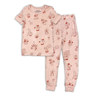 Silkberry Bamboo Short Sleeve 2 pc Pajama Set