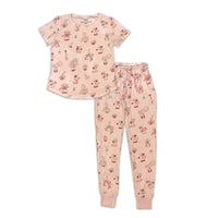Women's Bamboo Short Sleeve Pajama Set