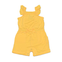 Bamboo Sleeveless Ruffle Romper *3-6m only*