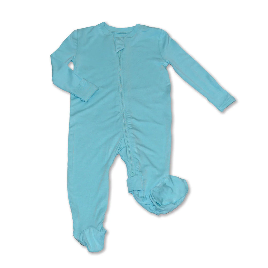 Bamboo Footed Sleeper - 2 Way Zipper